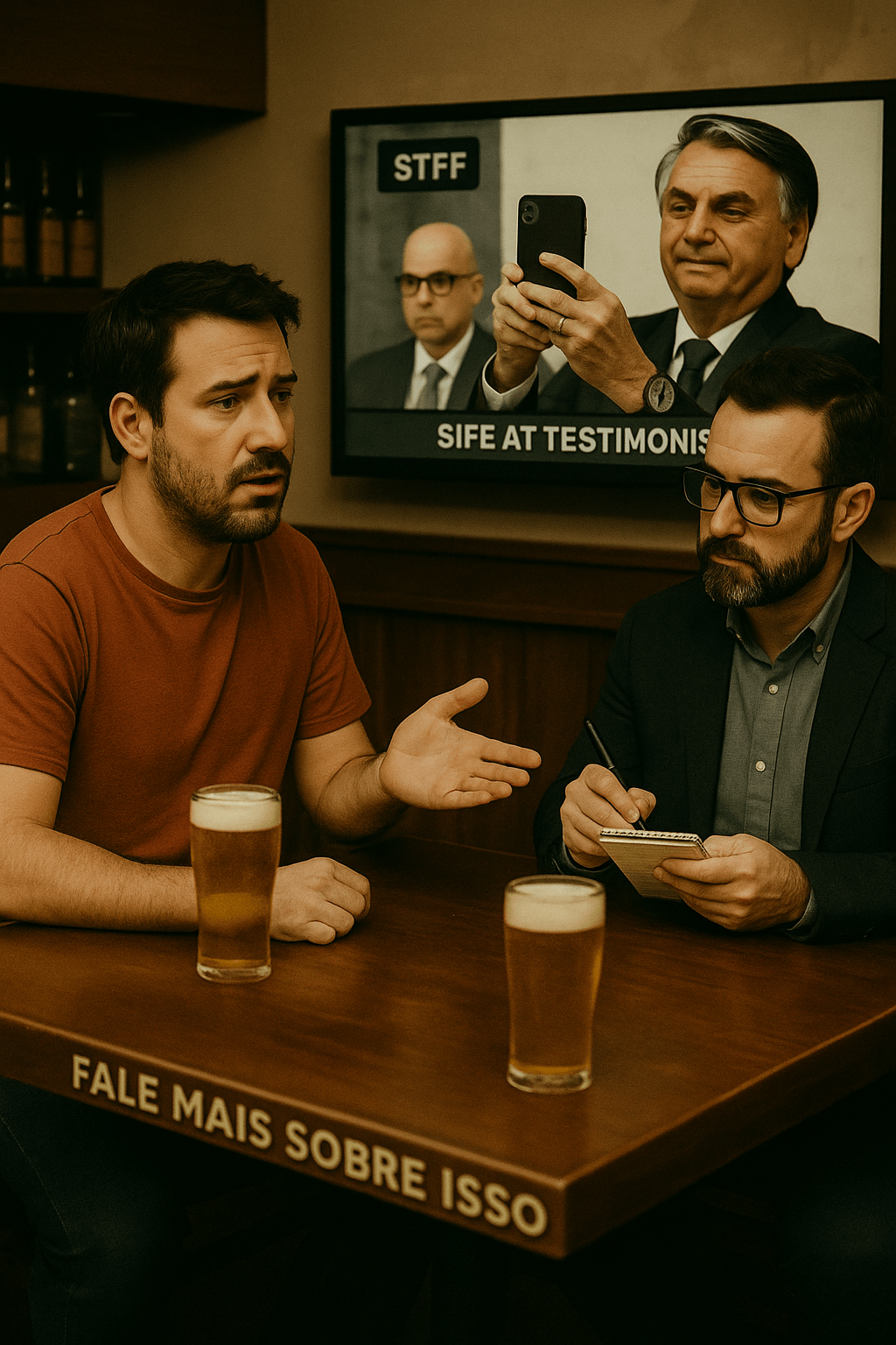 “Doutor, Bolsonaro me mostrou que eu não estou tão ruim&nbsp;assim”