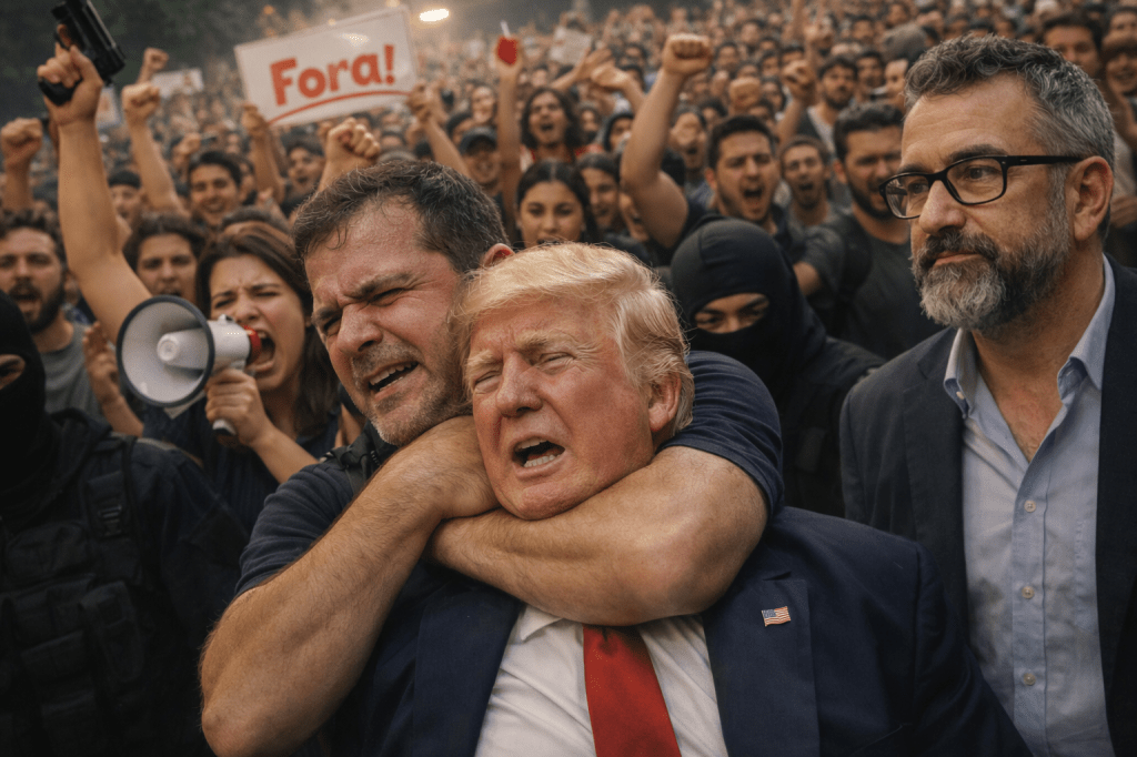 O Mata-Leão de Freud contra o&nbsp;Laranjão